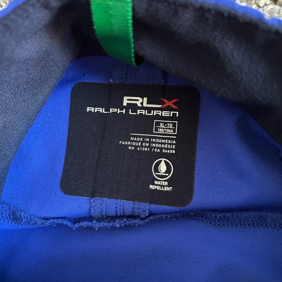 RLX Ralph Lauren Mens XL Pullover Windbreaker Jacket Water Repellent Activewear - Picture 3 of 10